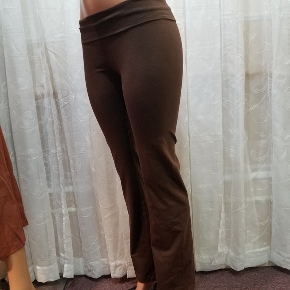 Fold Over Waist Yoga Pants pre shrunk - Picture 6 of 6